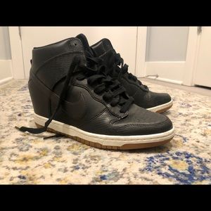 Nike Sneakers with Wedge Heel (Size 9)